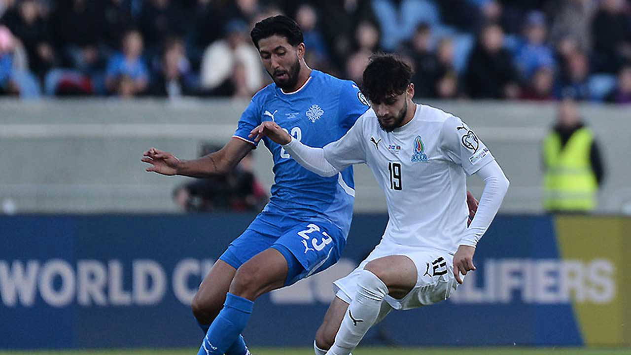Santos'lu Azerbaycan, İzlanda'ya mağlup