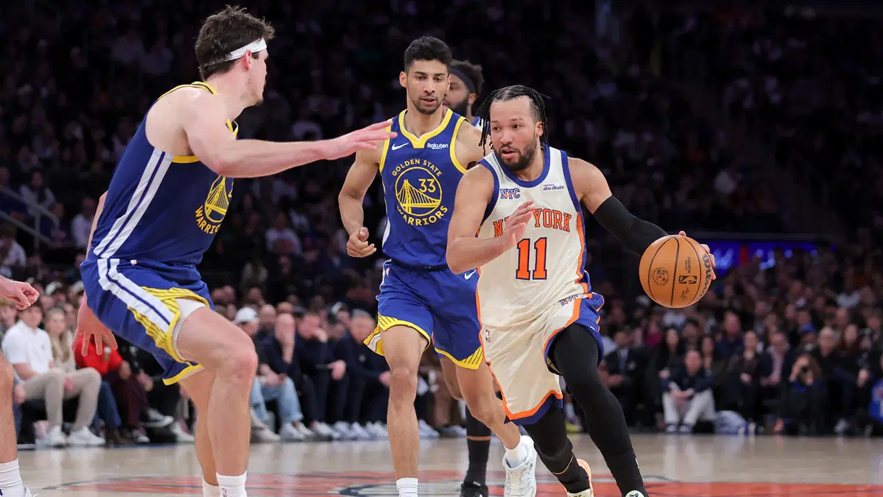 NBA'de Knicks, Warriors'ı 21 sayı geriden gelerek mağlup etti