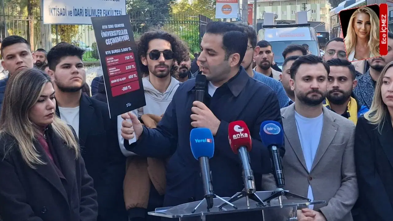 CHP Gençlik Kolları Genel Başkanı Cem Aydın'dan KYK'ya burs tepkisi: Rakamı açıklamaya utandınız?