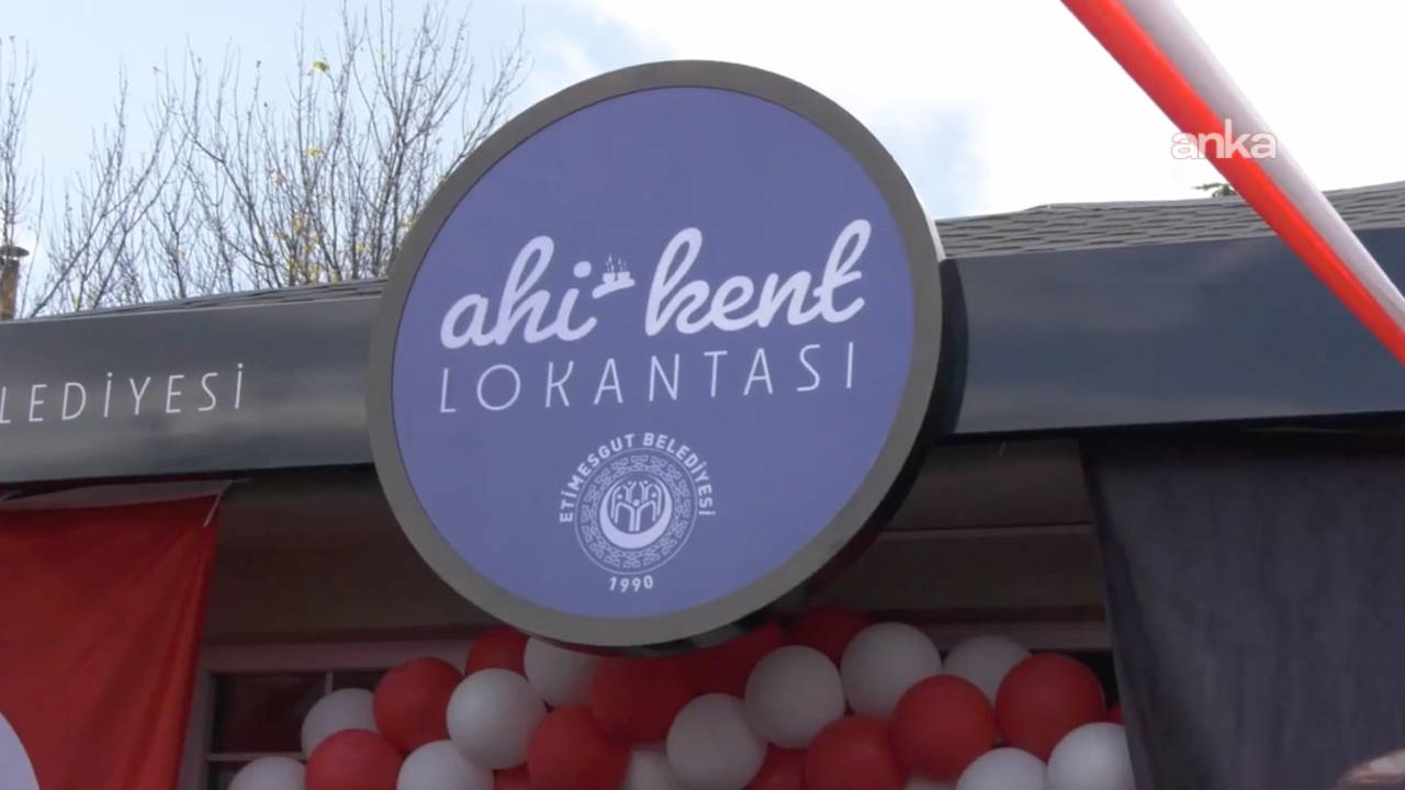 Etimesgut’ta 'Ahi-Kent Lokantası' açıldı... Erdal Beşikçioğlu: 'Cumhuriyet Bayramı'nda bu lokantayı açmak, bizim için özel bir onur'