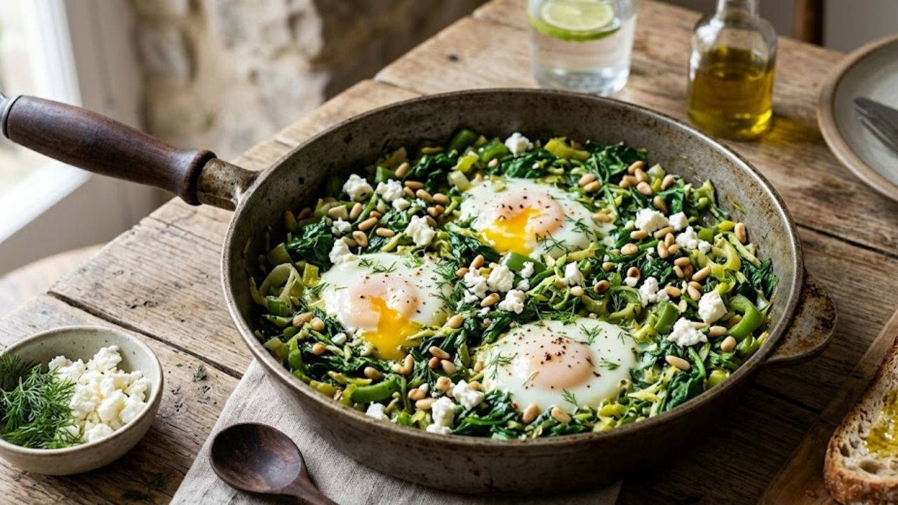 Kahvaltıların yeni vazgeçilmezi: Yeşil şakşuka tarifi