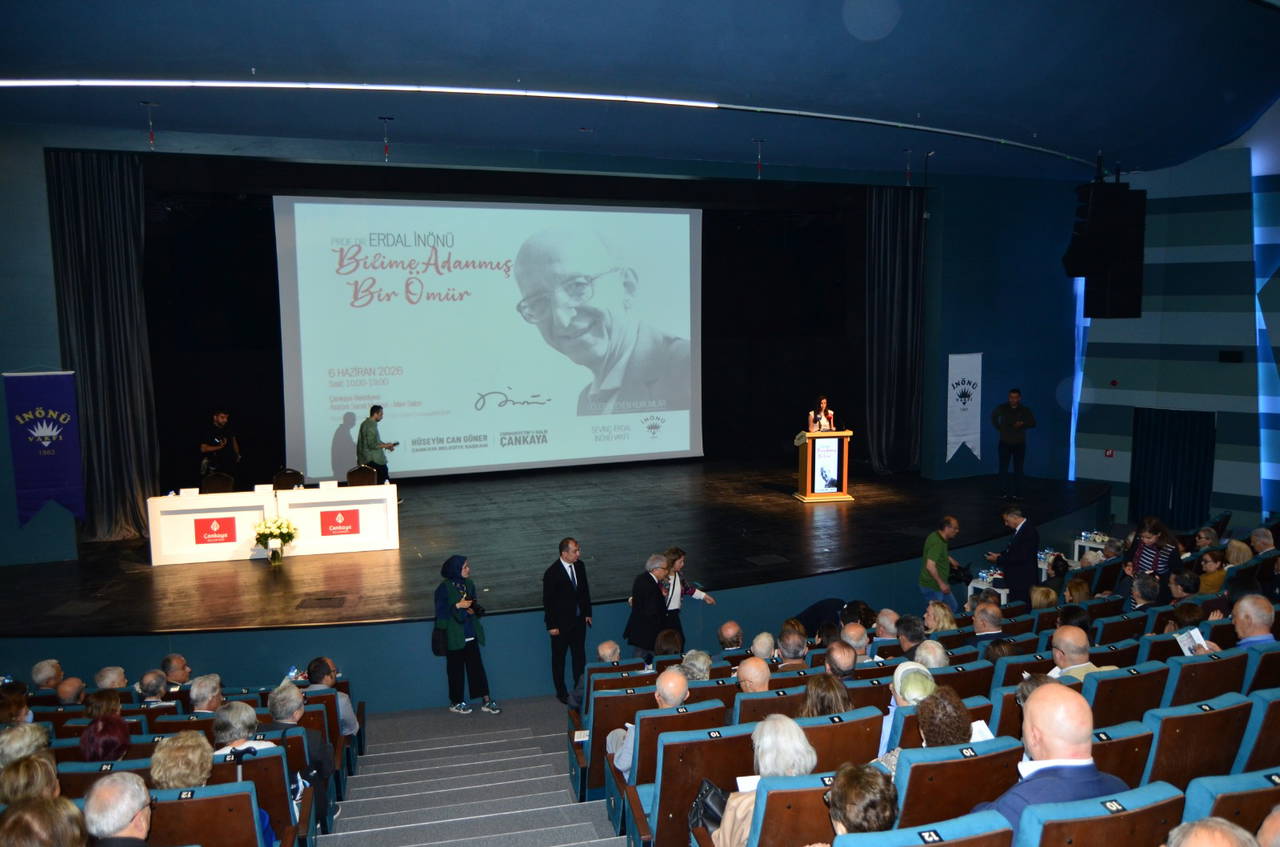 Çankaya’da ‘Bilime Adanmış Bir Ömür’ Prof. Dr. Erdal İnönü sempozyumu: Erdal İnönü 100. doğum gününde anıldı