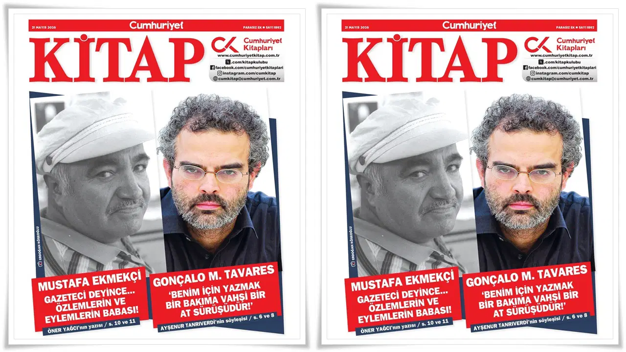 YARIN günlerden Cumhuriyet Kitap! Sayı 1892! / 21 Mayıs 2026