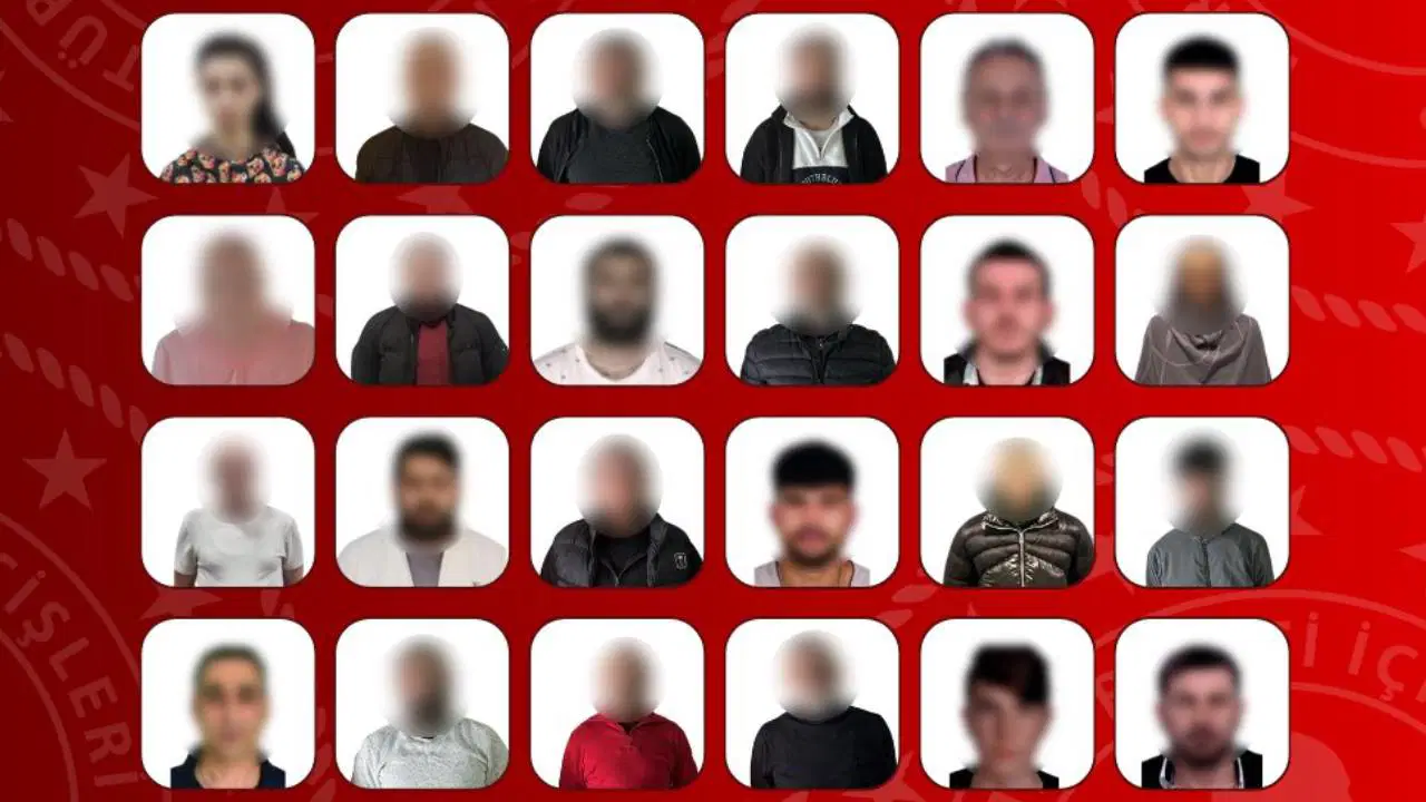Kırmızı bültenle ve ulusal seviyede aranan 41 suçlu Türkiye'ye getirildi!