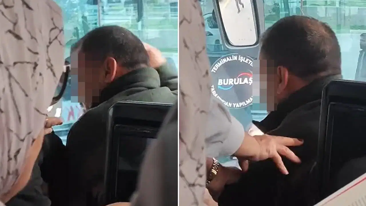 Otobüs şoförüne 'Kızıma neden bağırdın' yumruğu!