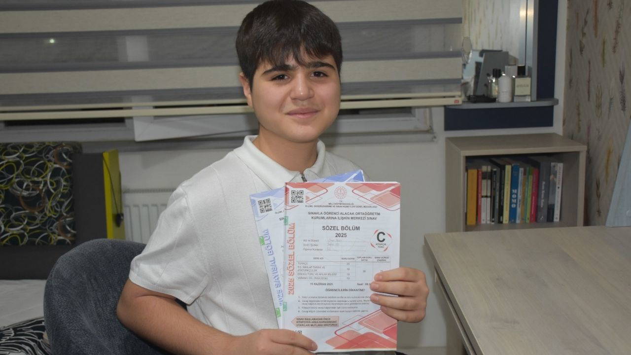 LGS 1'incisi Ömer: Bol bol kitap okudum