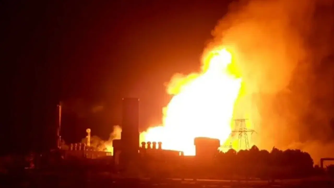 Suriye'de gaz hattında patlama! 3 elektrik santrali devre dışı kaldı