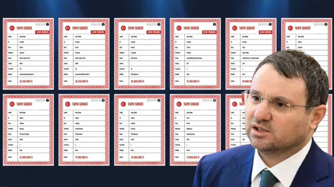 Akın Gürlek'in mal varlığı ne kadar? Özgür Özel'in açıkladığı tapu listesinde neler var?