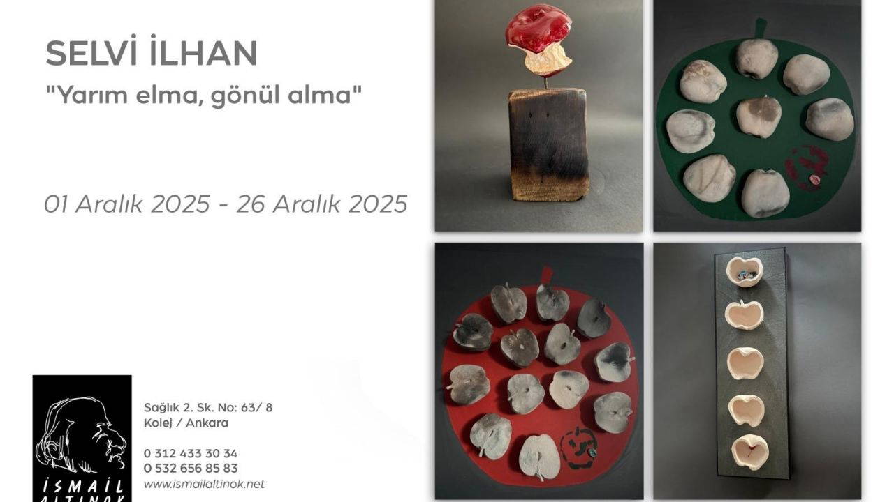 'Yarım Elma Gönül Alma' sergisi açılıyor