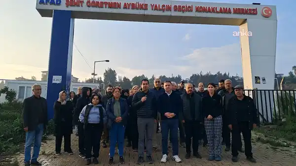 CHP'den AFAD'a tepki: 'Hiç kimse bu insanları buradan çıkaramaz'