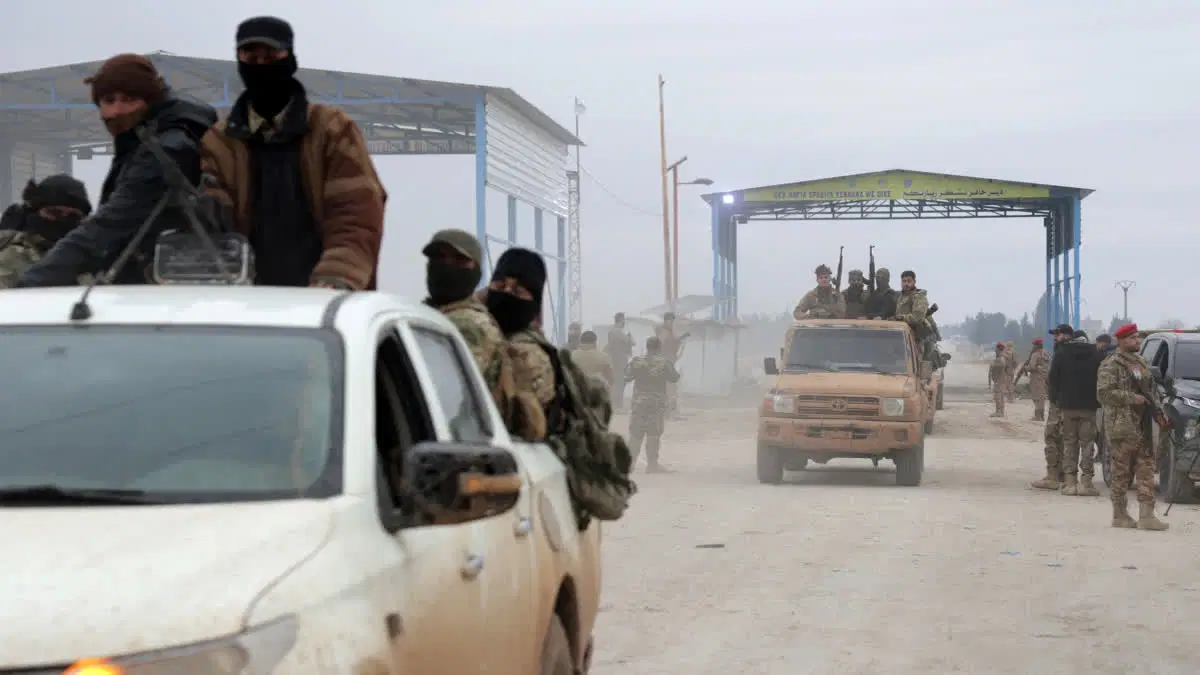 Tabka güneyinde sıcak temas