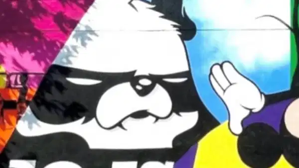 Lunatic'in 'Küskün Panda'sının üzerine sincap çizildi: Ordu’da sanat skandalı...