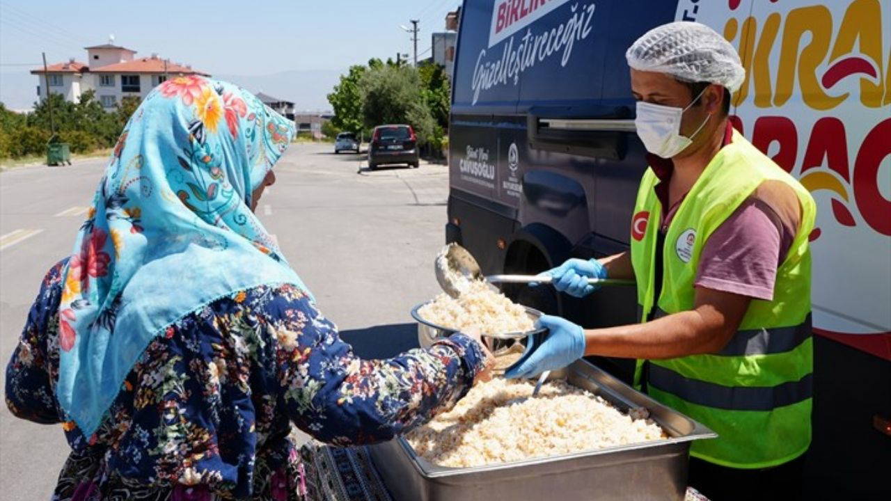 Denizli’de mobil ikram araçları hizmette