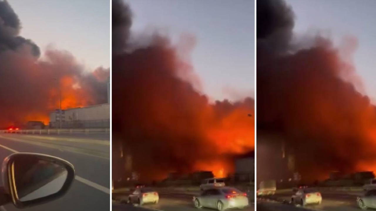 Organize Sanayi bölgesinde yangın