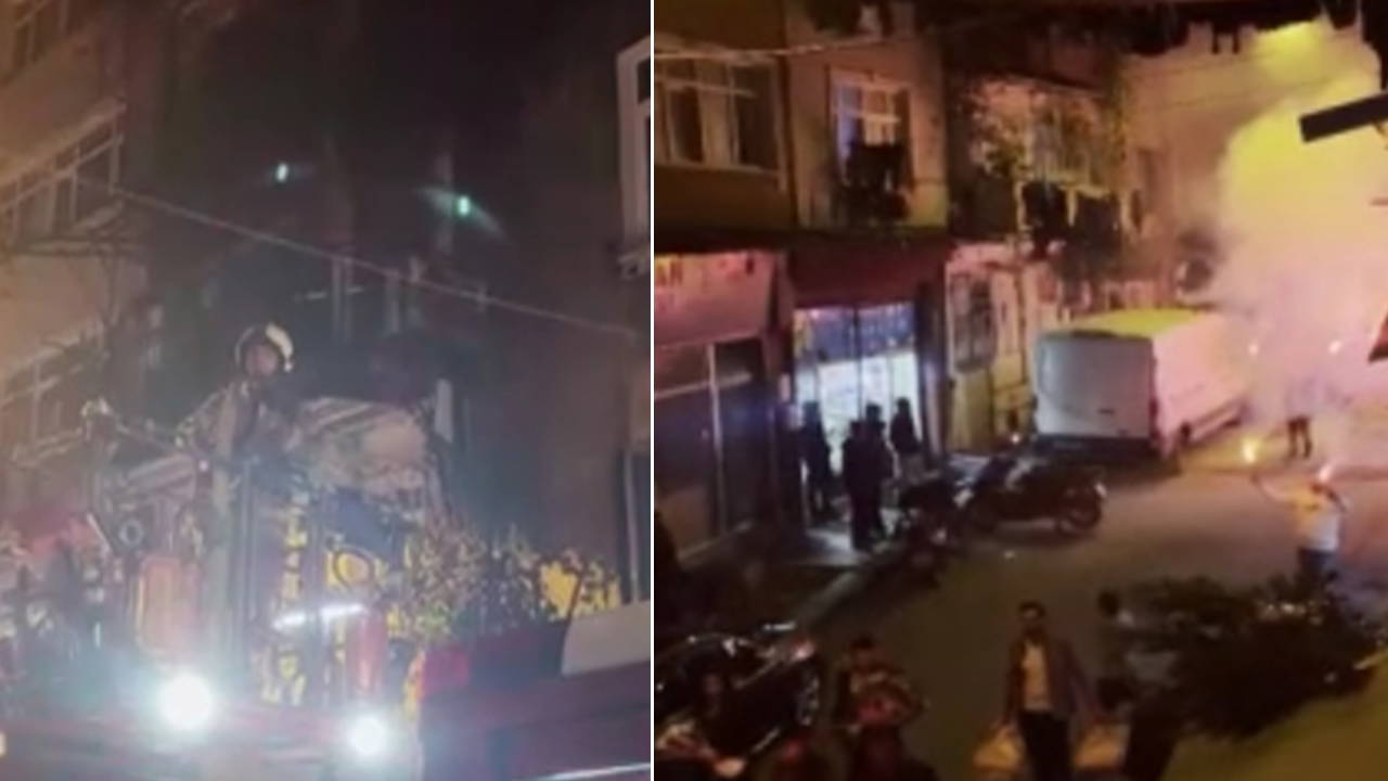Beyoğlu’nda kız istemede patlatılan havai fişekler evi yaktı: 8 kişi dumandan etkilendi