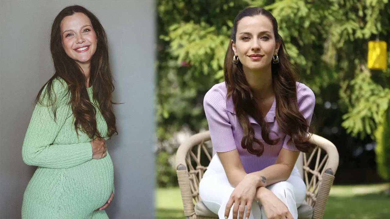 Ünlü oyuncu İrem Helvacıoğlu kızı Sora'yı paylaştı