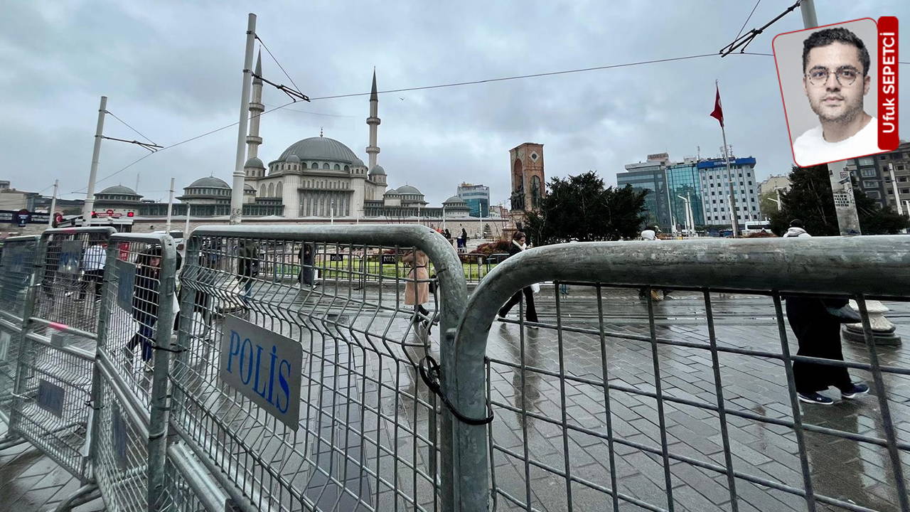 Bariyerin ardındaki meydan: ‘Polis devleti izlenimi’