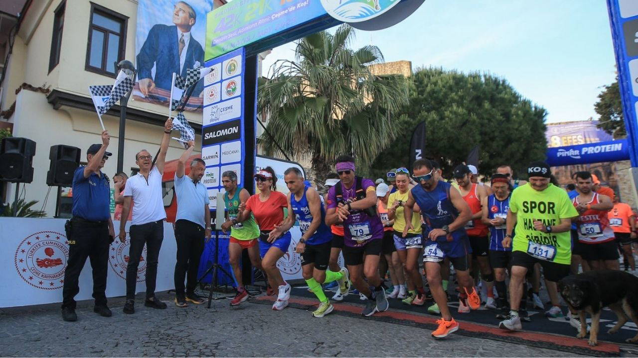 Salomon Çeşme Yarı Maratonu’nun kayıtları başladı