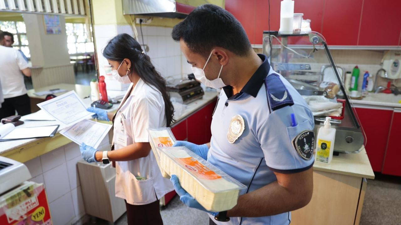 Konak zabıtasından okul kantinlerine sıkı denetim