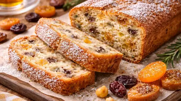 İftar sonrası hafif tatlı arayanların favorisi: Kuru meyveli kek tarifi