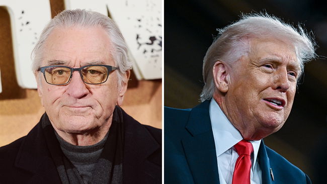 Robert De Niro binlerce kişiye Trump için küfür ettirdi!