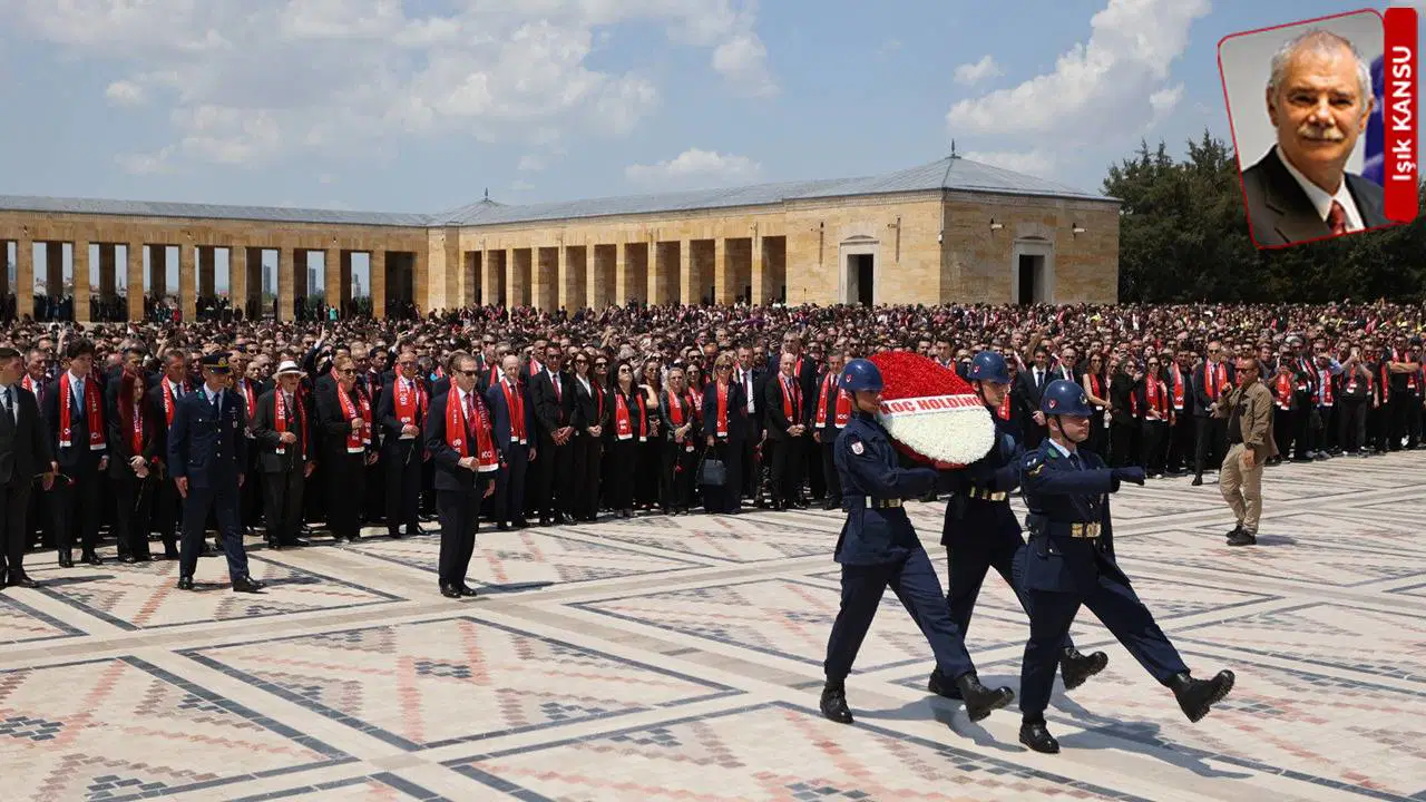 Koç Topluluğu'nun 100. yıl töreninde "demokrasi, laik Cumhuriyet ve Atatürk" vurgusu 