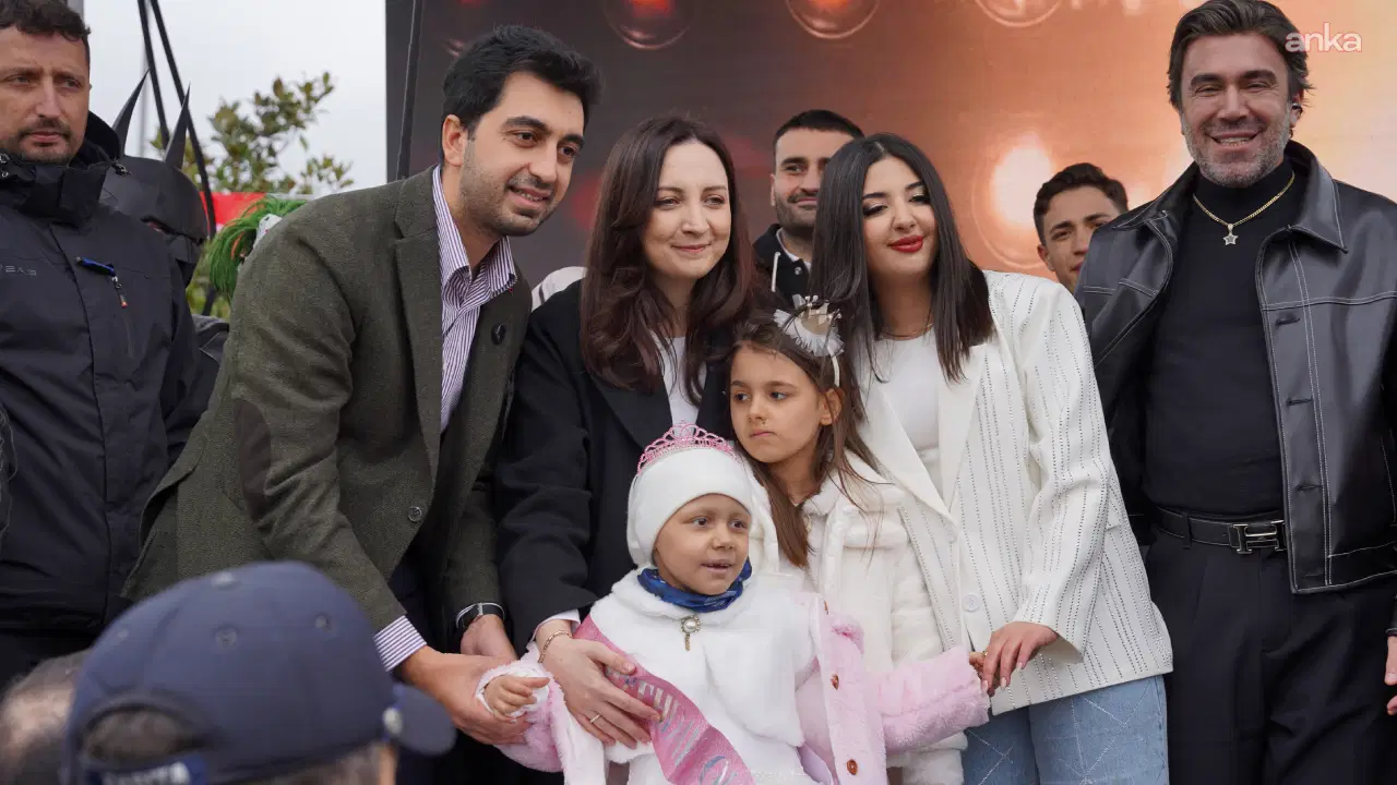 5 yaşındaki Almira kanseri yendi: Tuzla'da gökyüzü balonlarla süslendi!