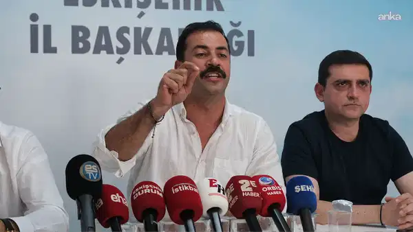 Eskişehir'de Talat Yalaz'dan sert tepki: 'Erdoğan'a koltuk değneği olmayın'