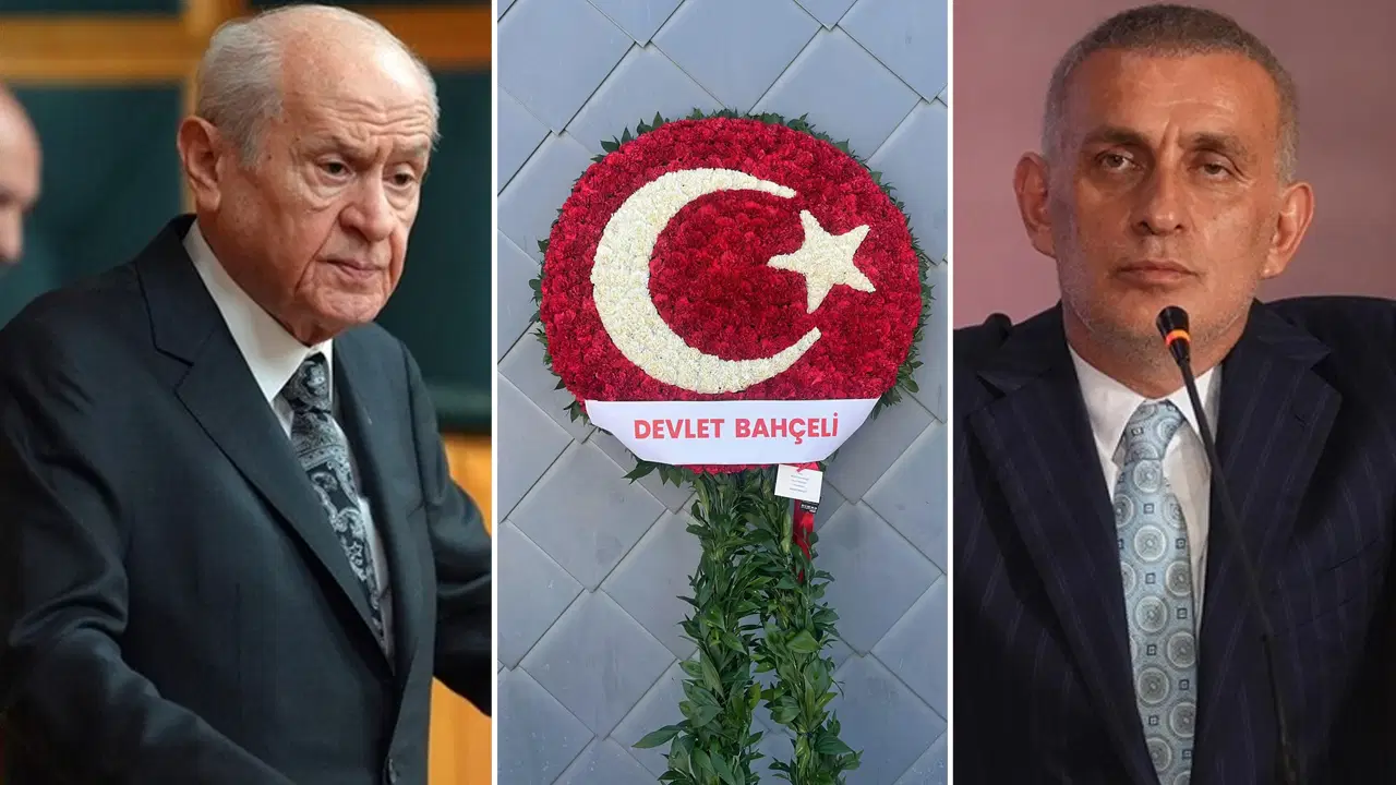 TFF 'yorumları kapatarak' paylaştı: Devlet Bahçeli'den, İbrahim Hacıosmanoğlu'na 'yalnız değilsin' çiçeği