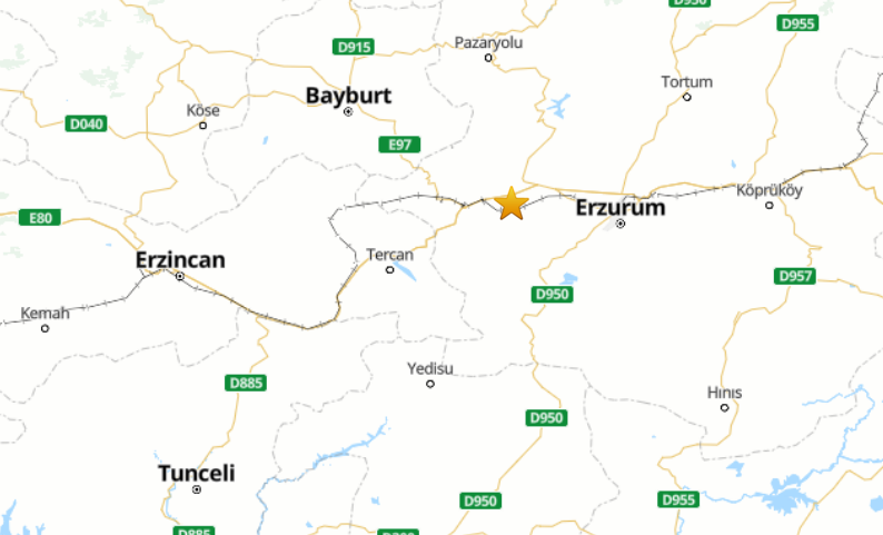 Erzurum'da fay hattı var mı? Erzurum'da fay hattı nereden geçiyor?