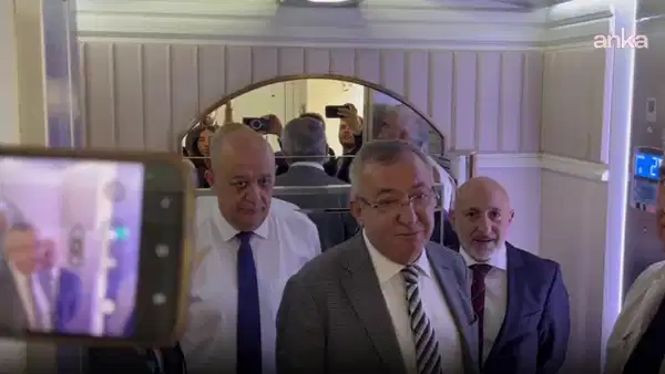 Gürsel Erol, Engin Altay ve Ali Öztunç, Kemal Kılıçdaroğlu'nun ardından Özgür Özel ile görüştü