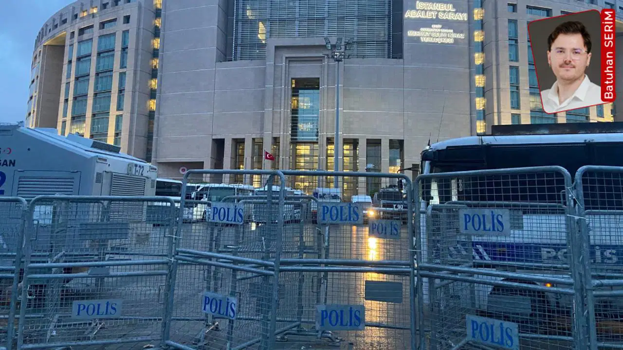 Adliye önünde geniş güvenlik önlemi alındı...