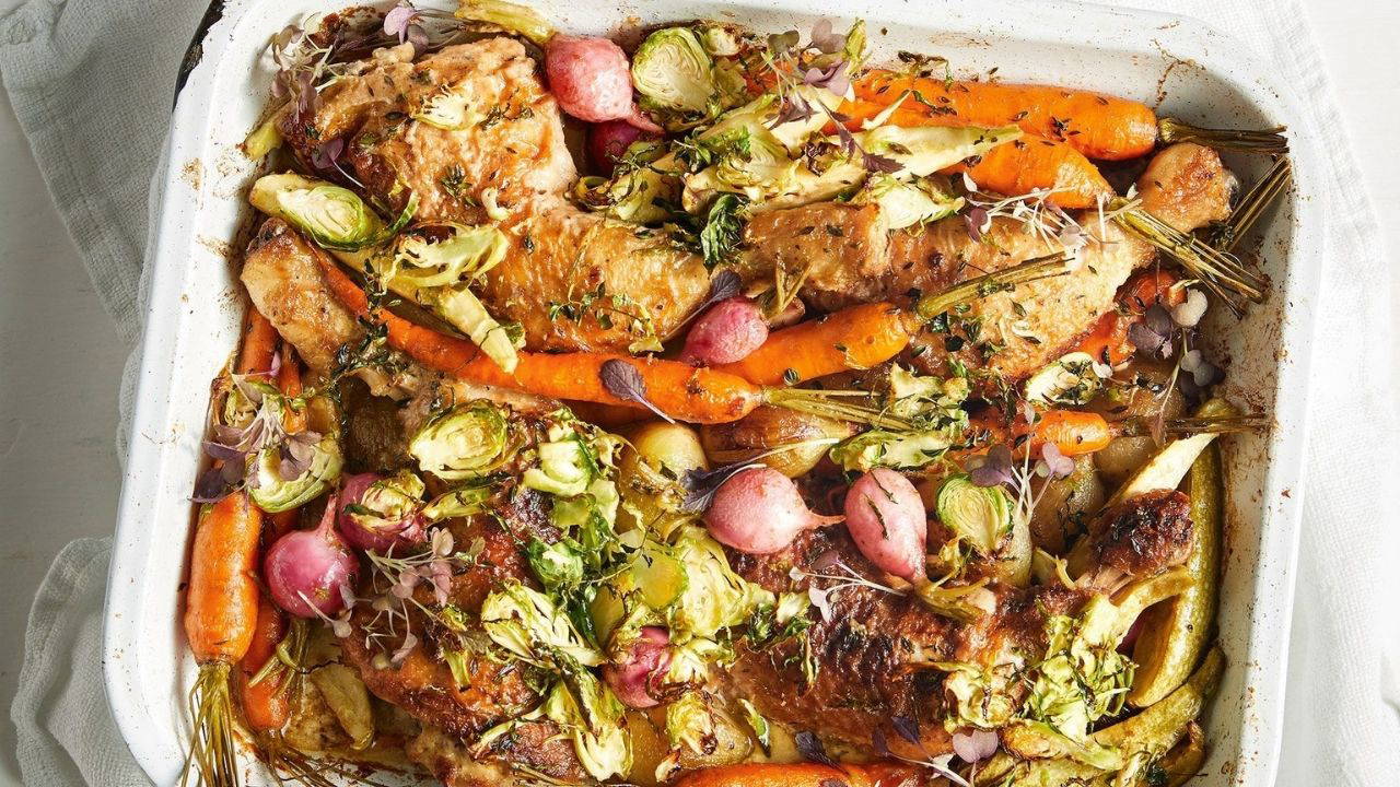 Ekonomik ve doyurucu: Tek tencederede sebzeli tavuk