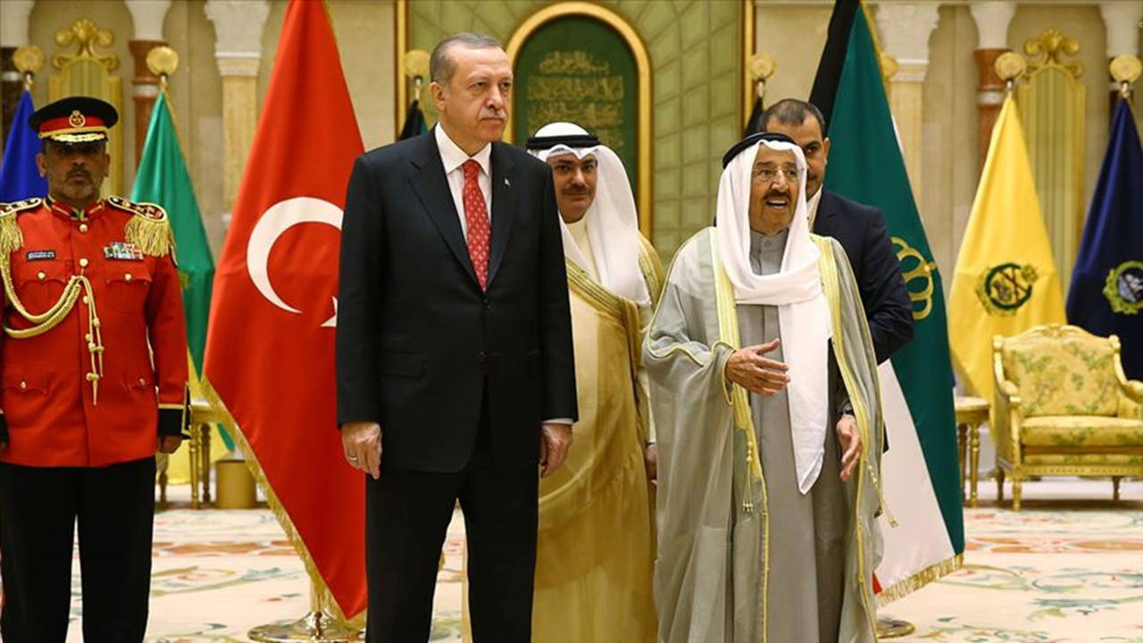 Cumhurbaşkanı Erdoğan, Kuveyt Emiri Cabir El Sabah ile görüştü