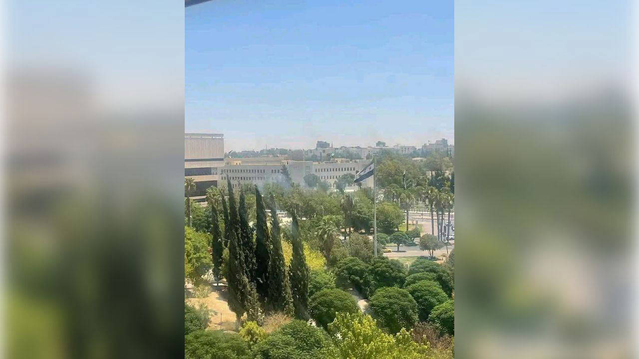 İsrail'den Şam'a İHA saldırısı: Savunma Bakanlığı hedef alındı