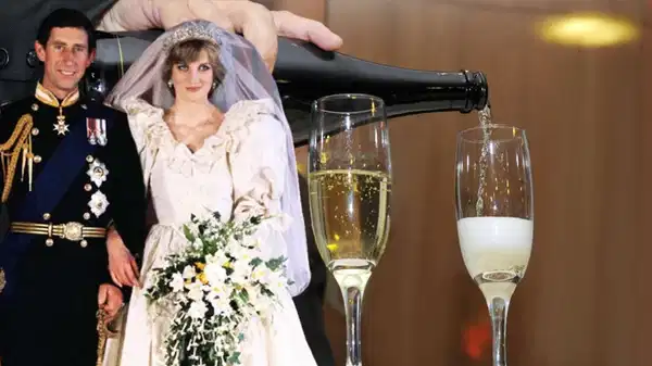 Prenses Diana ve prens Charles’ın düğün şampanyası açık artırmada