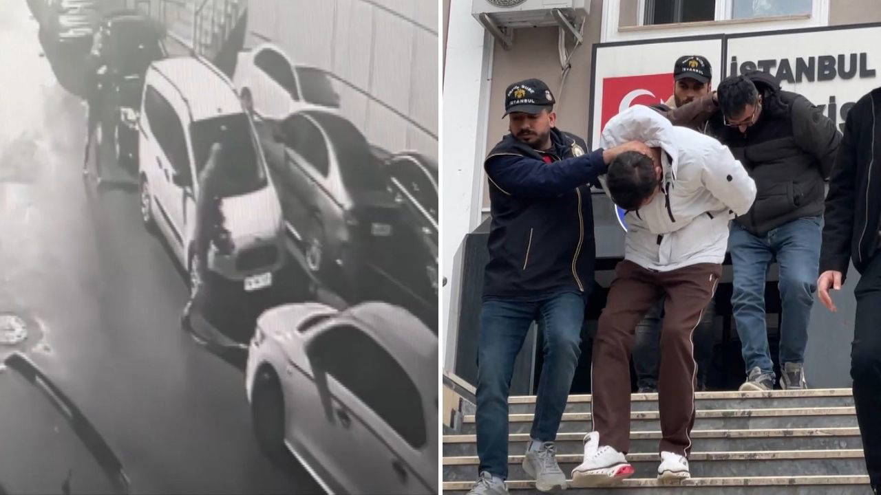 O anlar anbean kaydedildi: Lüks otomobillerden 'Hayalet ekran' çaldılar