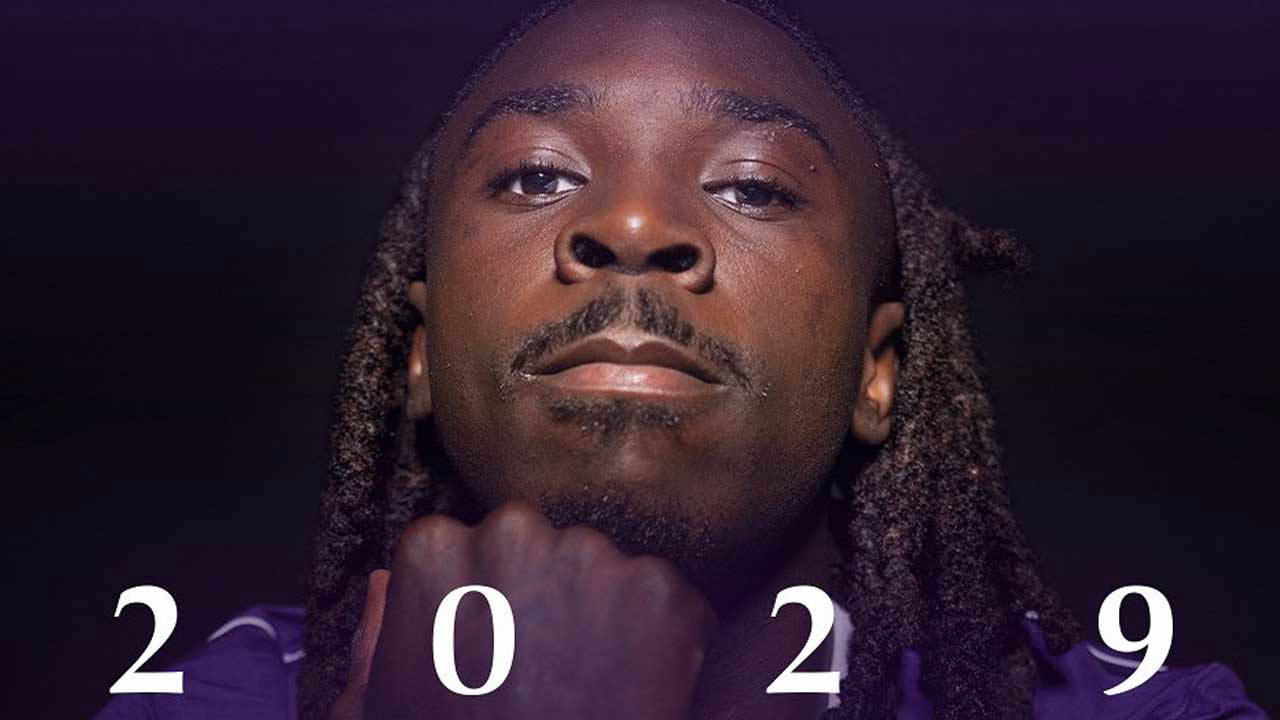 Fiorentina'da Moise Kean'in sözleşmesi uzatıldı