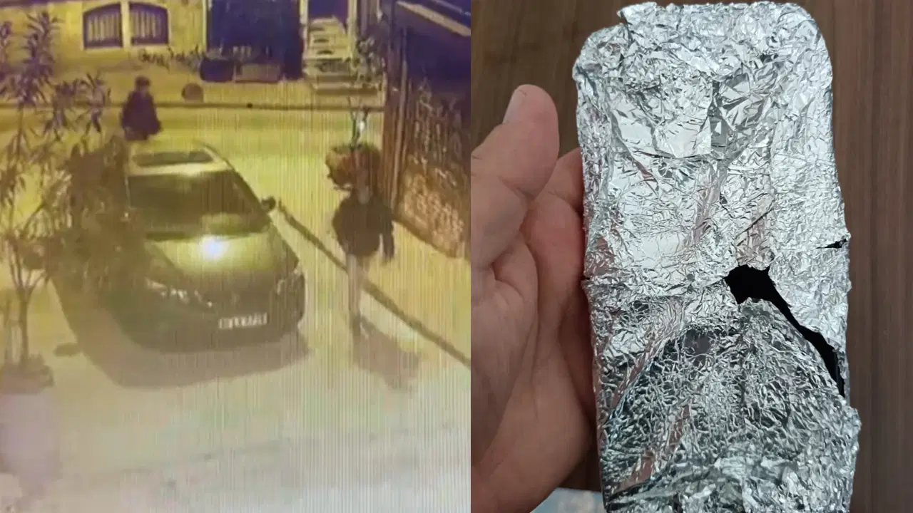 Sinyal tespit edilmesin diye telefonu 'alüminyum folyoya' sarmışlar!