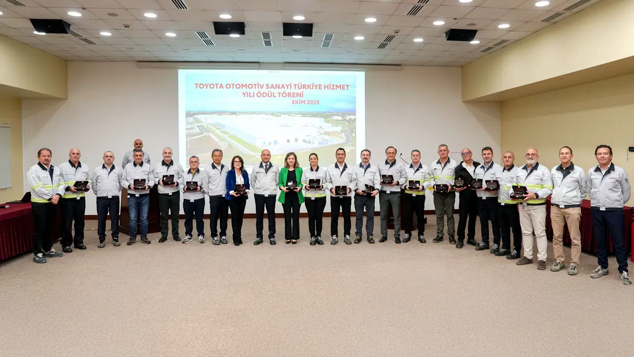 Toyota Türkiye 388 çalışanını ‘Hizmet Yılı’ ödülleriyle onurlandırdı