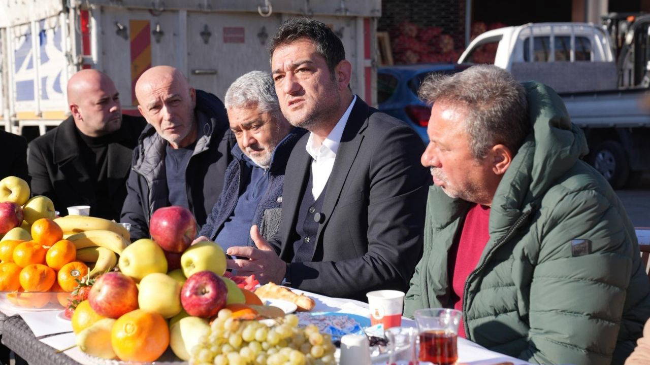 Başkan Köse Yaş Sebze ve Meyve Hali’ni ziyaret etti