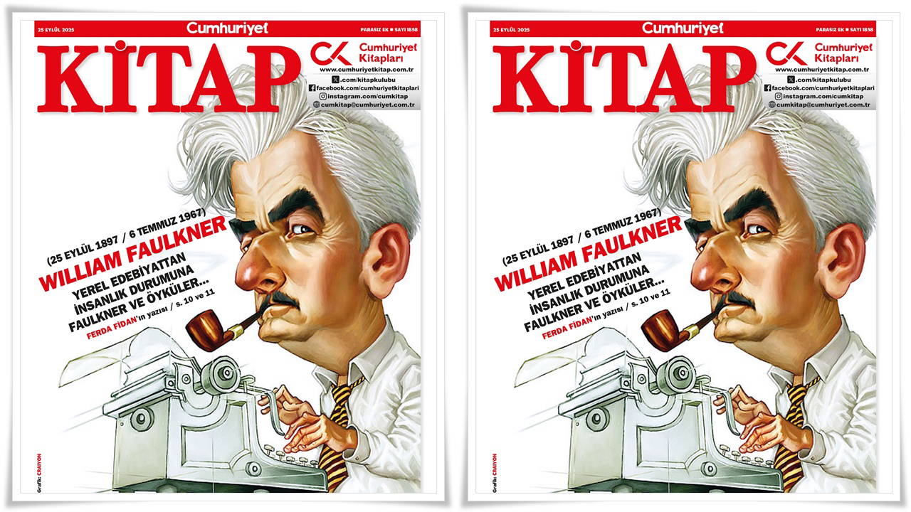 BUGÜN günlerden Cumhuriyet Kitap! 25 Eylül 2025 / Sayı 1858!