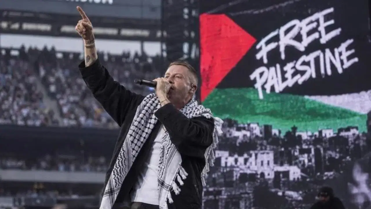 Filistin'e destek veren ünlü rapçi Macklemore, Ed Sheeran'ın ABD turnesinden çıkarıldı