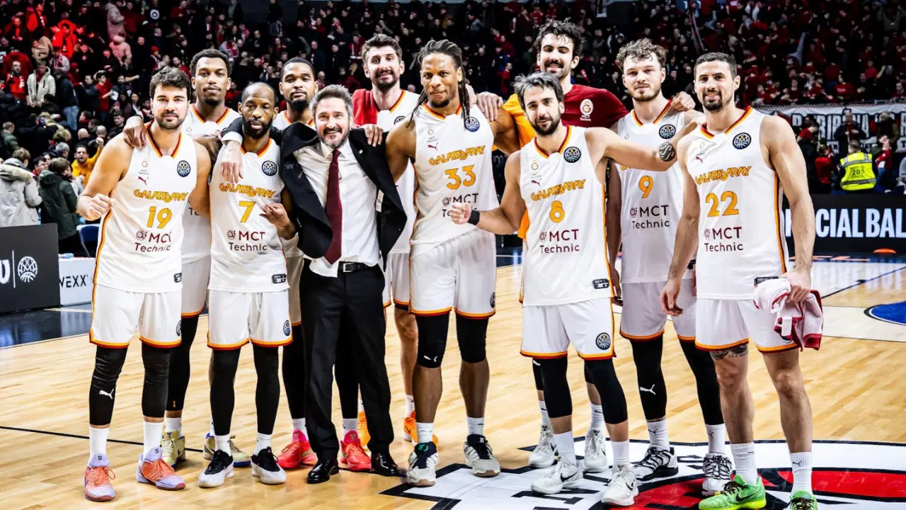 Galatasaray MCT Technic, Rytas Vilnius'u deplasmanda yıktı!