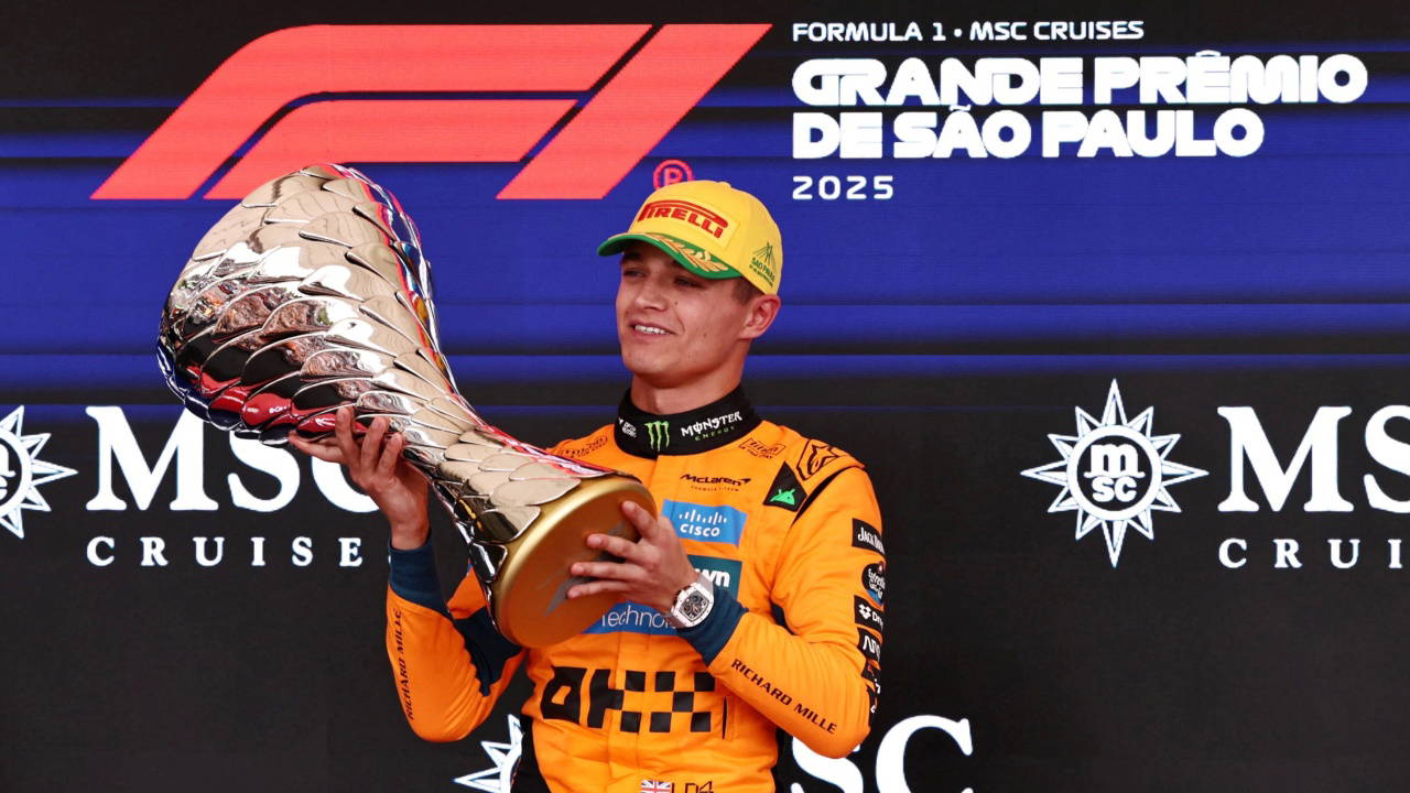 F1 Brezilya GP'de zafer Lando Norris'in: Adım adım şampiyonluğa koşuyor!