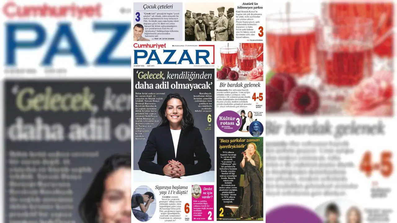 Cumhuriyet Pazar bu hafta da dopdolu!