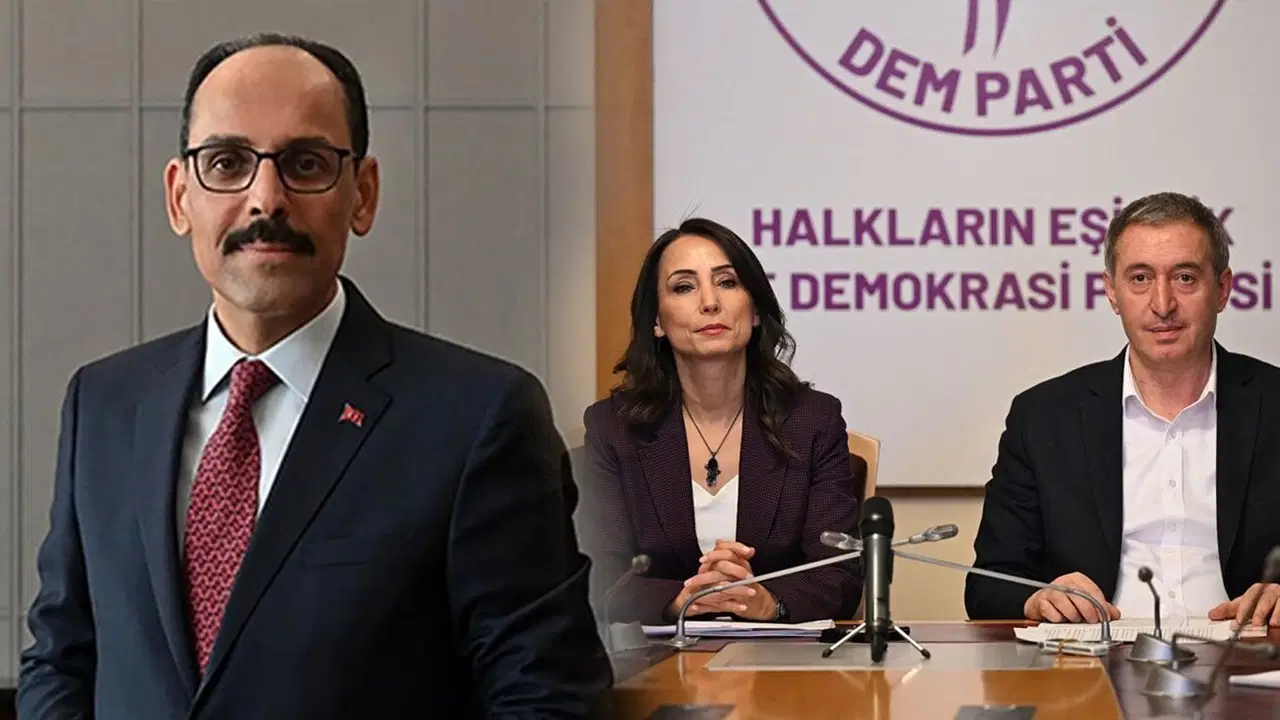 Saati belli oldu: MİT Başkanı İbrahim Kalın'dan DEM Parti ziyareti