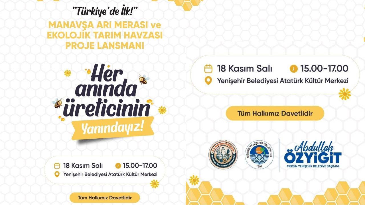 Yenişehir’den ekolojik tarım ve arıcılığa yenilikçi destek modeli