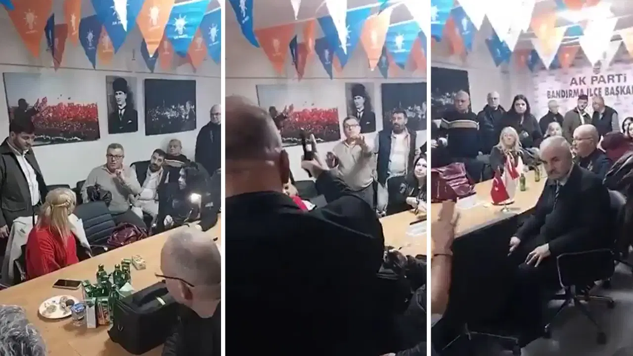 AKP toplantısında kavga! Teşkilat başkanı, parti üyesi bir kadını tehdit etti: 'Basına yansırsa yakarım'