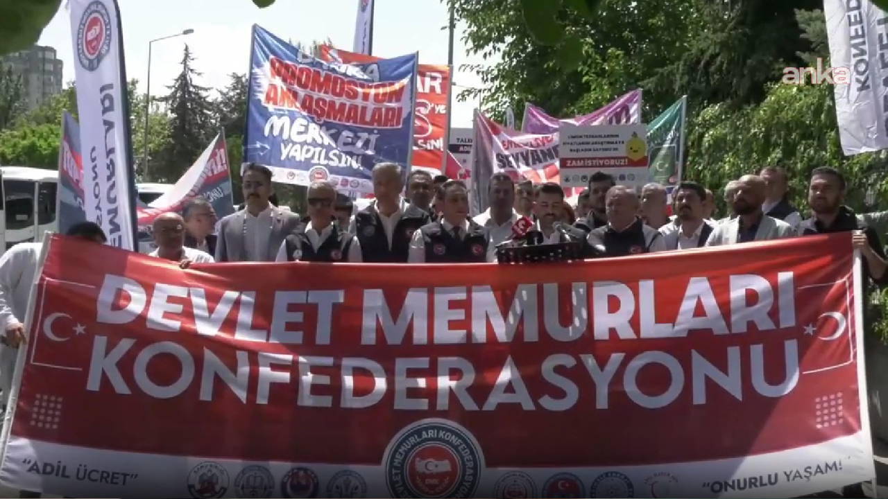 Devlet Memurları Konfederasyonu Genel Başkanı Kaya: 'Milyonlarca kamu emekçisinin taleplerinin sistematik bir şekilde görmezden gelindiği bir toplu sözleşme sürecine daha sessiz kalmayacağız'